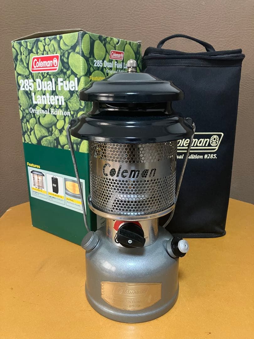 ［美品］コールマン285デュエルフューエルランタン オリジナルエディション
