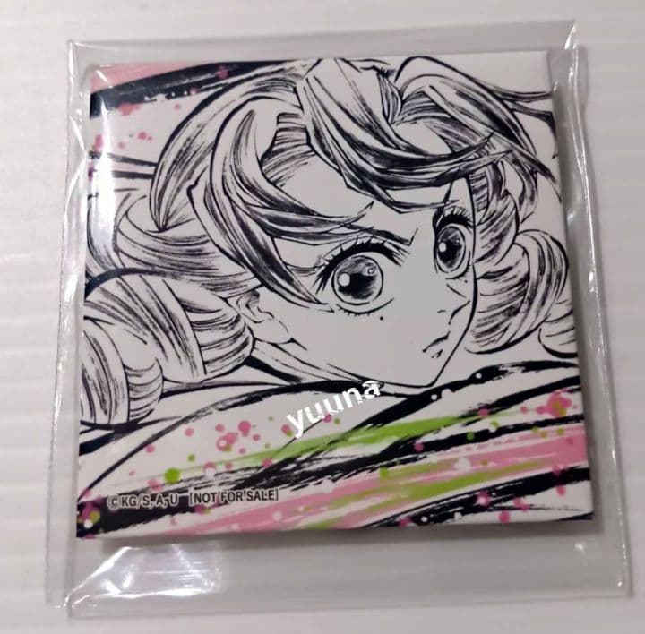 ジャンプフェスタ 2026 限定 鬼滅の刃 特典 スクエア缶バッジ 甘露寺蜜璃