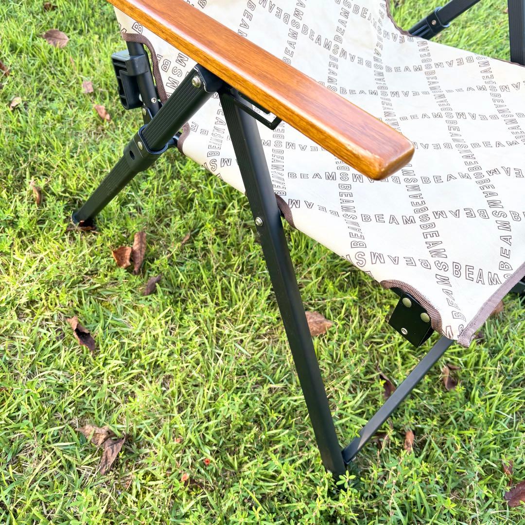 Coleman × BEAMS コールマン レイチェア モノグラム アウトドア