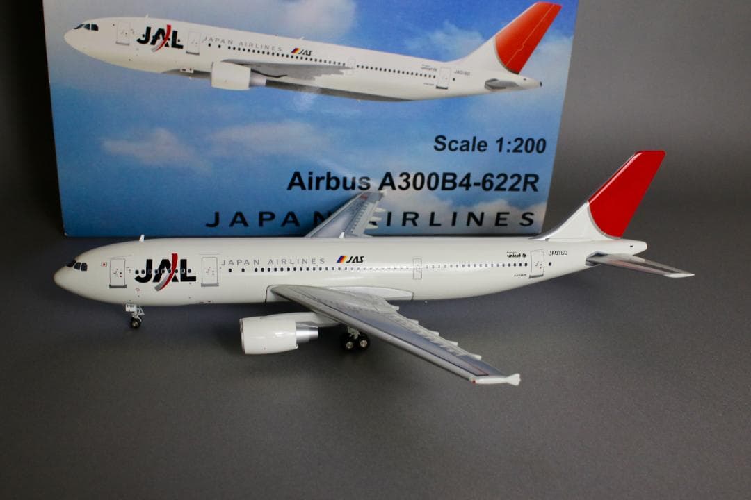 レア JAL A300B4-622R JA016D JC Wings 1/200