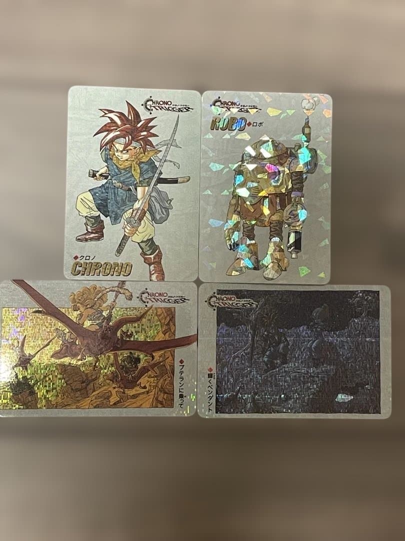 クロノトリガー　SFC予約特典カード　5枚セット