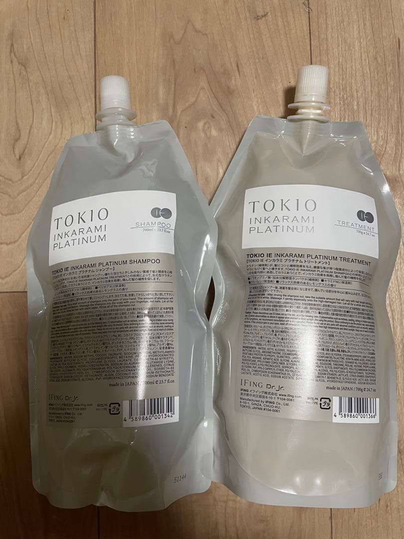 TOKIO IE インカラミ プラチナム シャンプー& トリートメント詰替セット