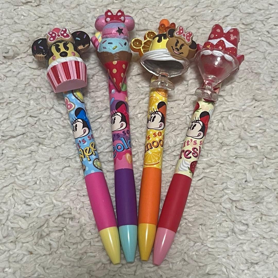 ディズニーリゾート　ボールペンセット　スイーツ　ミニー