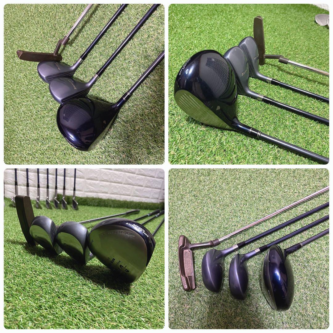 これからゴルフを始める方にオススメ ミズノ他 メンズゴルフクラブ豪華14本セット