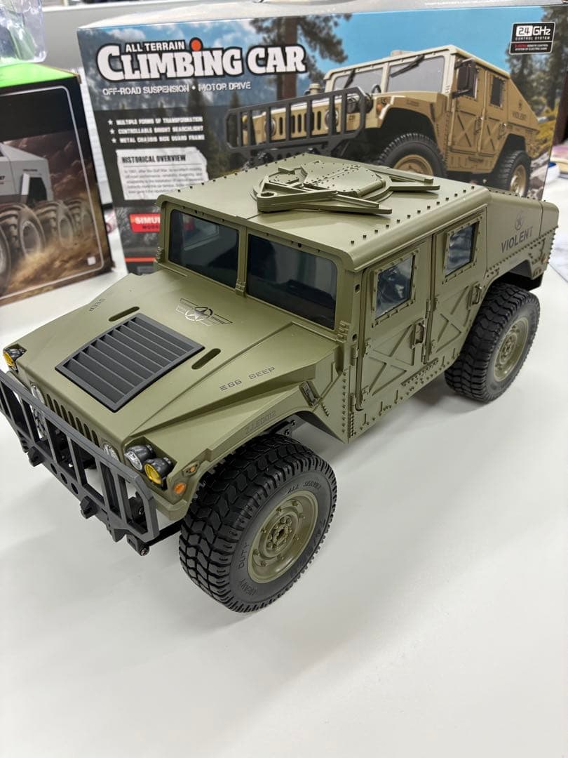 戦車 大型 ラジコン オフロード ミリタリー RCかー 人気 34cm 4WD