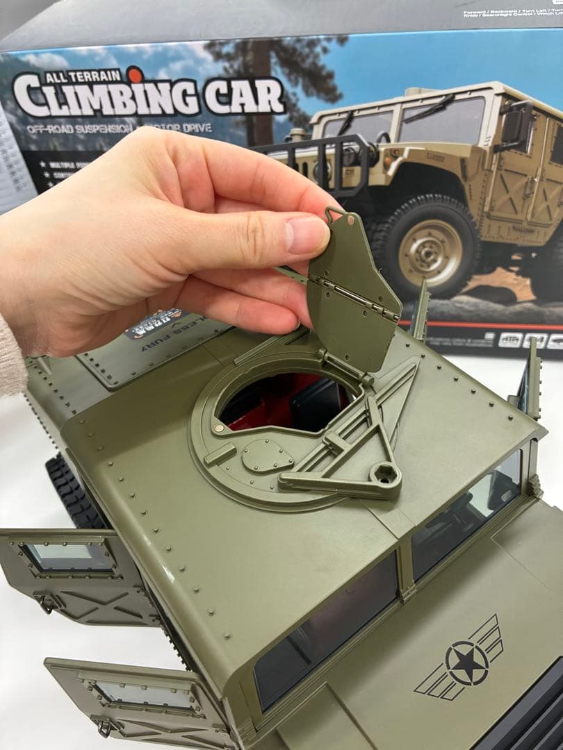 戦車 大型 ラジコン オフロード ミリタリー RCかー 人気 34cm 4WD