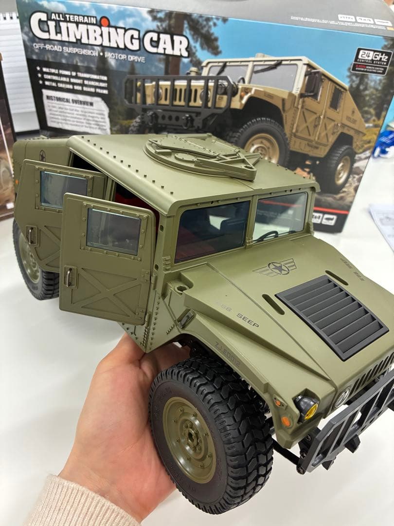 戦車 大型 ラジコン オフロード ミリタリー RCかー 人気 34cm 4WD