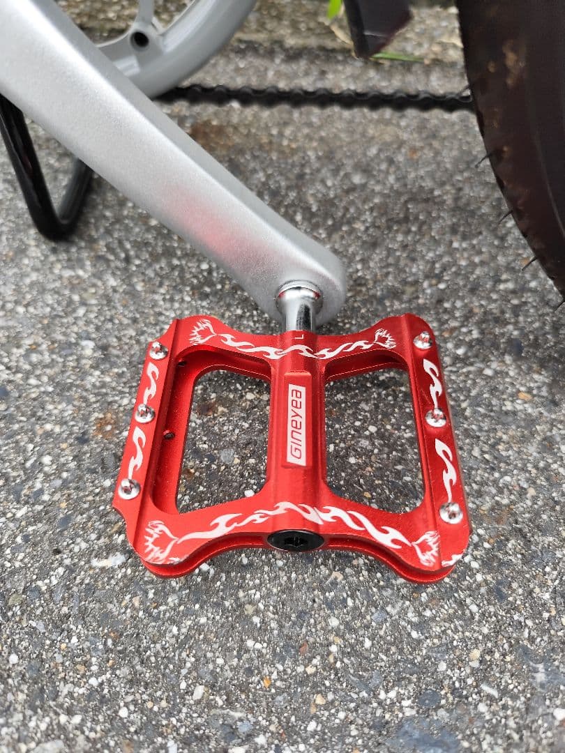 美品カスタム　アルミ折りたたみ自転車16インチ