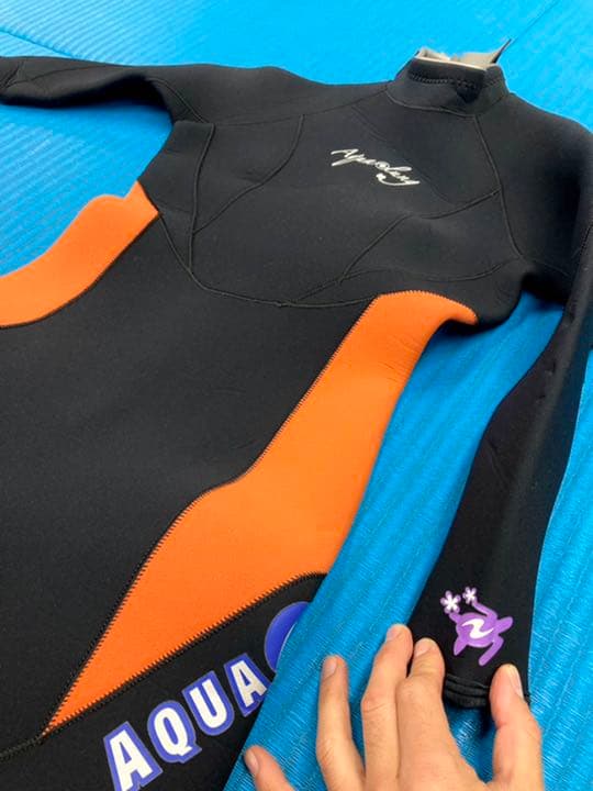 レディースM程度 良品 ウェットスーツ フルスーツ アクアラング