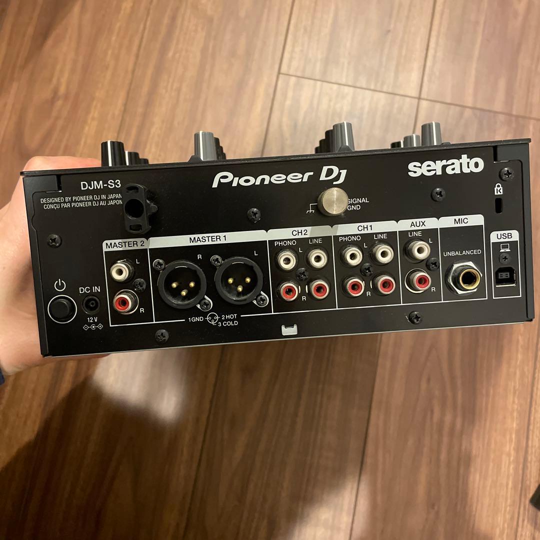 Pioneer DJ DJM-S3 2チャンネルミキサー