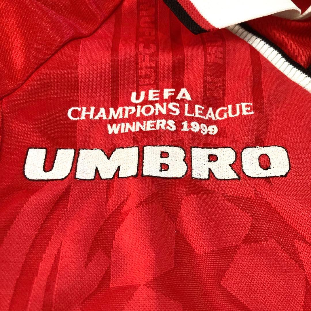 【激レア】90s UMBRO アンブロ マンチェスターユナイテッド優勝記念シャツ