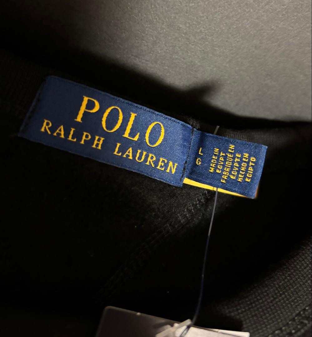 ポロラルフローレン　スウェット　ブラック　【新品・未使用】