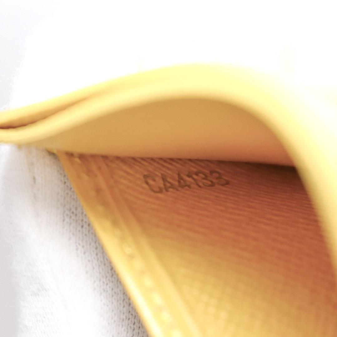 ルイヴィトン カードケース ポルトカル プル エピ サンフラワー　M81065