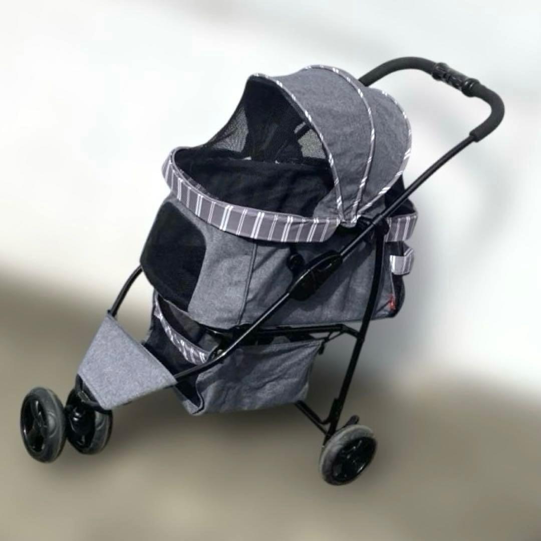 GEX わんわんカート　　犬用カート　3輪バギー　ペットカート　散歩　通院