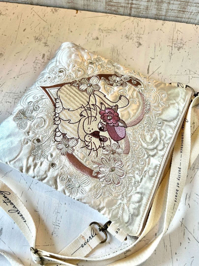 ＊お纏めリクエスト＊ライトブルーWデニム刺繍のショルダーバッグなど