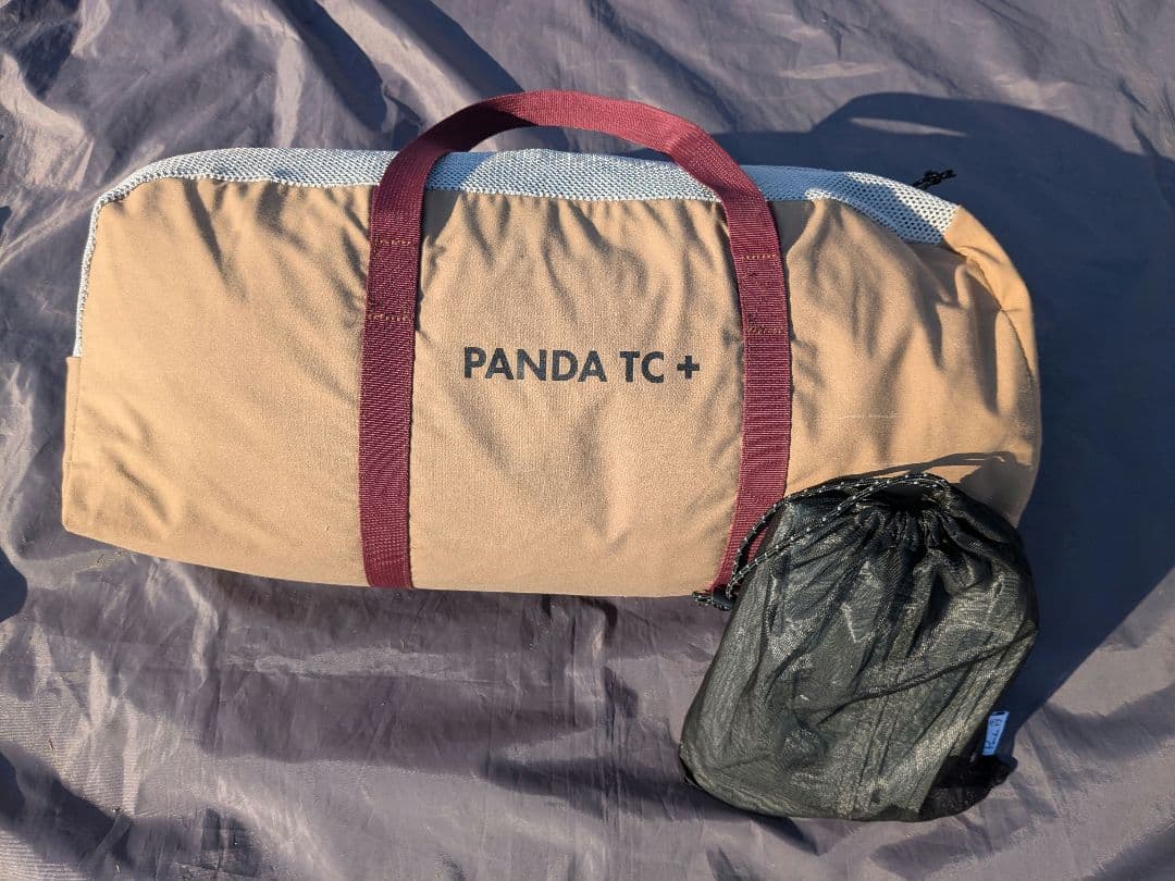 【美品】テンマクデザイン　パンダTC+　専用フットプリント付き　panda