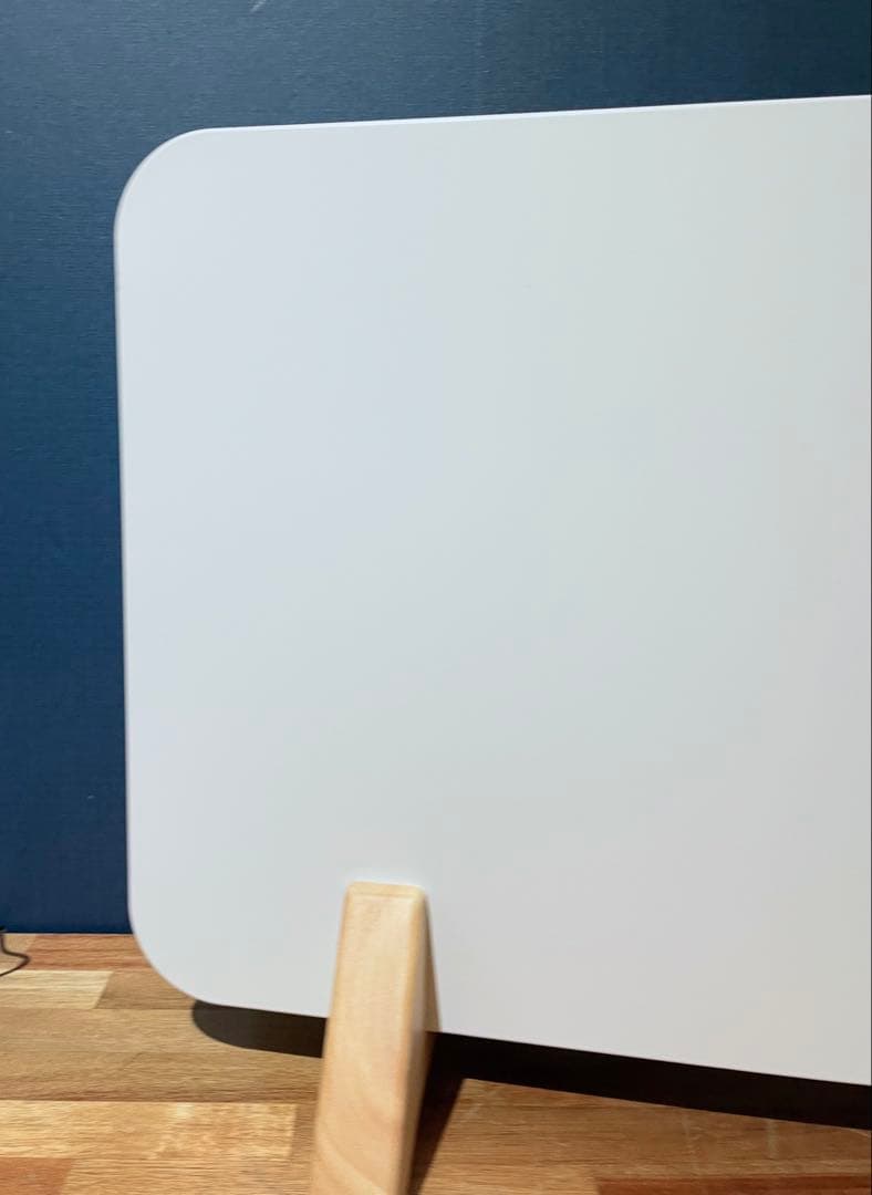 moku パネルヒーター 2023年製 800w ホワイト 白 静音 ここぽか