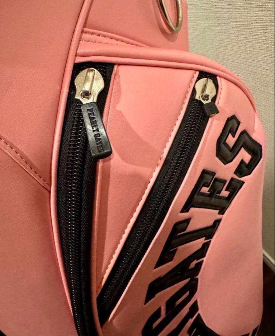 PEARLY GATES パーリゲイツ ゴルフキャディバッグ 89 ピンク