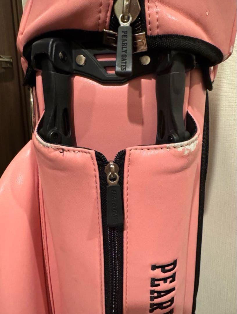PEARLY GATES パーリゲイツ ゴルフキャディバッグ 89 ピンク