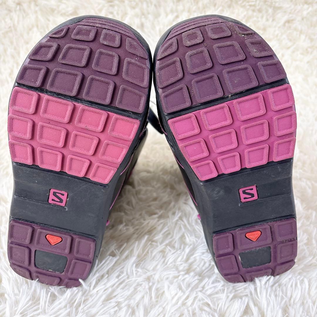 サロモン　スノーブーツ　スノボ　スノーボード　ブーツ　レディース　24.5 美品