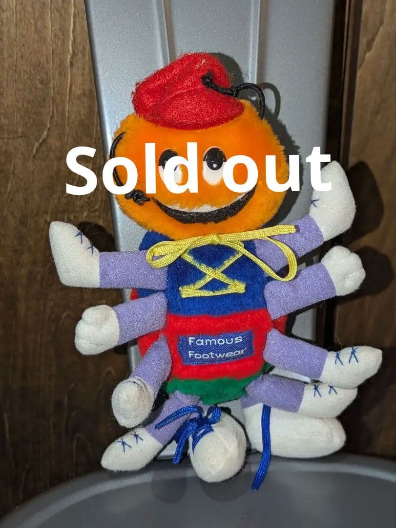 フェイマス フットウェア 虫 プラッシュ ぬいぐるみ