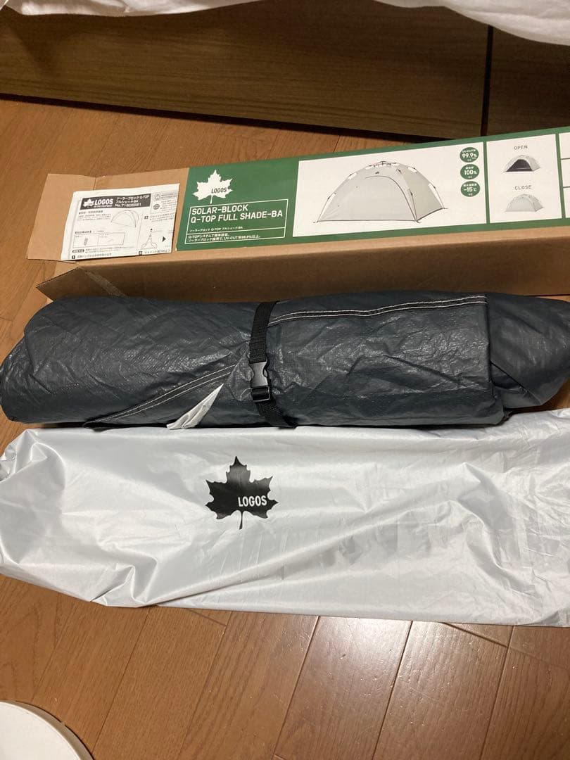 ロゴス　アウトドア用品 ギア ソーラーブロック Q-TOP フルシェード-BA