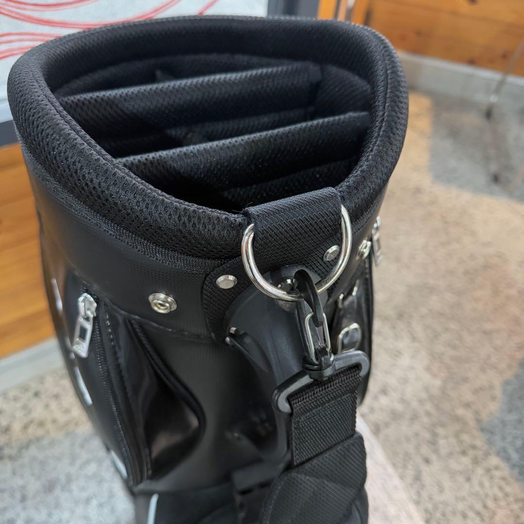 未使用展示品❗️【アディダスゴルフ】軽量設計 9.0型 ゴルフ キャディバッグ