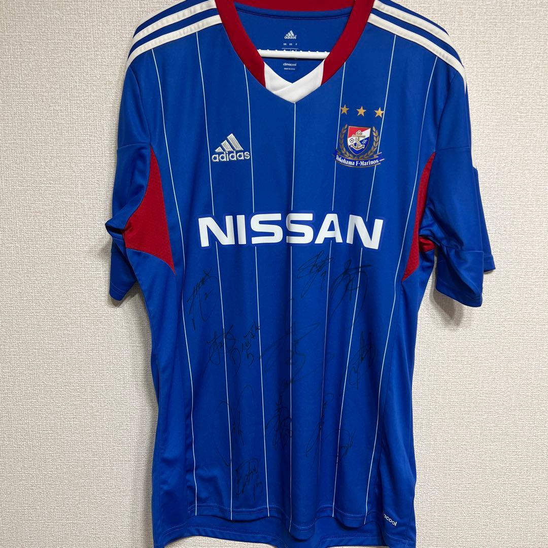 【超激レア】2013年マリノス 選手サイン入りユニフォーム&試合球