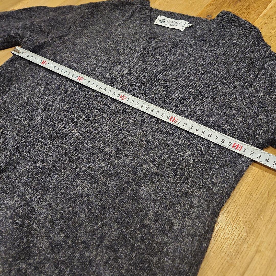 EVISU YAMANE ACADEMY 肘当て付きセーター L