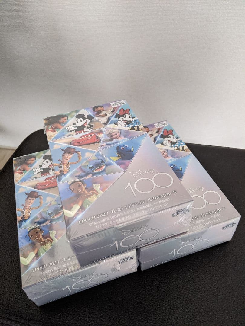 Disney100周年2023EPOCHPREMIER EDITION　3box
