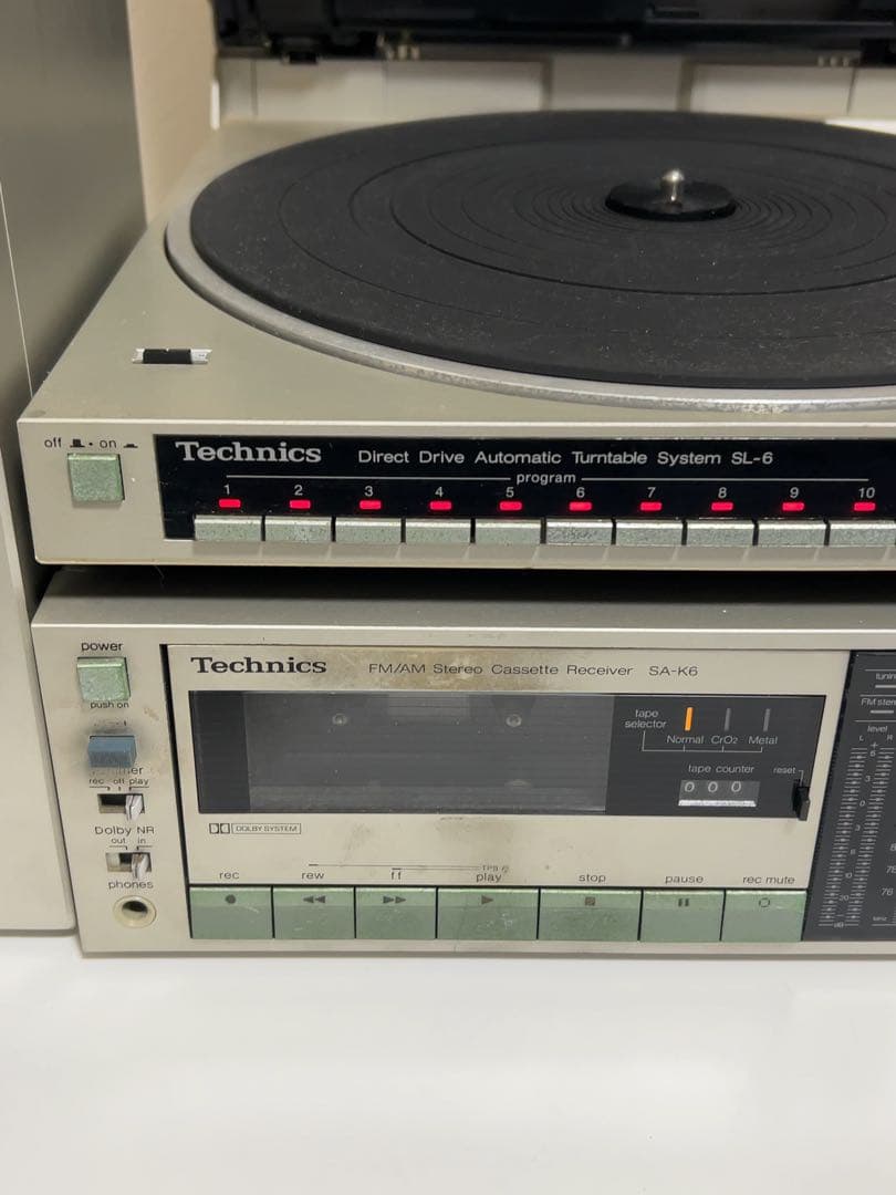 Technics SL-6 SA-k6 SB-S6 ミニコンポ