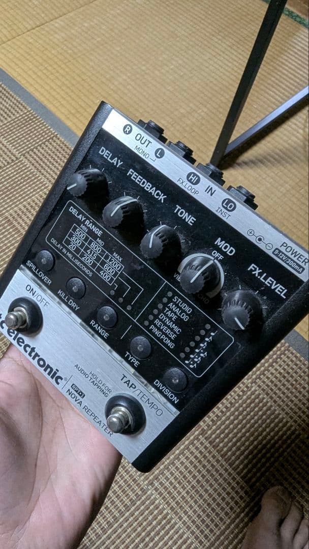 ギター tc electronic NOVA REPEATER & DR400 SET