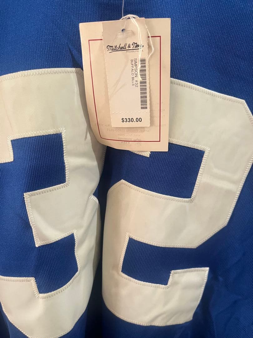 NFL　バッファロー・ビルズ O.J.シンプソン　ゲームシャツ　ユニフォーム