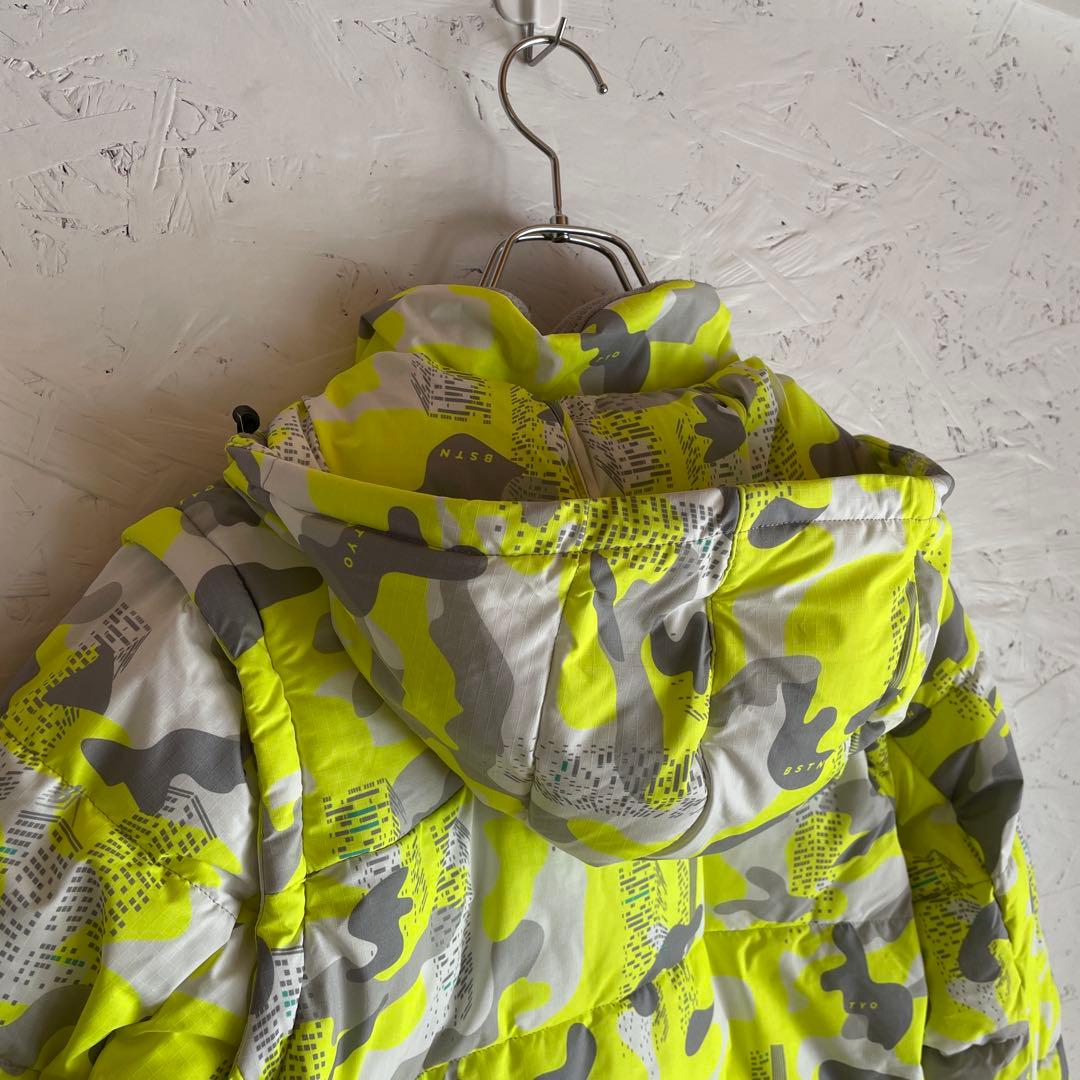 ゴルフウェア【newbalance】4WAY中綿フルジップブルゾン　迷彩柄　2