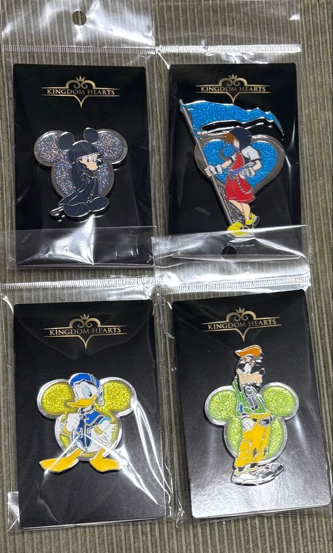 キングダムハーツ ロフト ピンズ 4種類セット