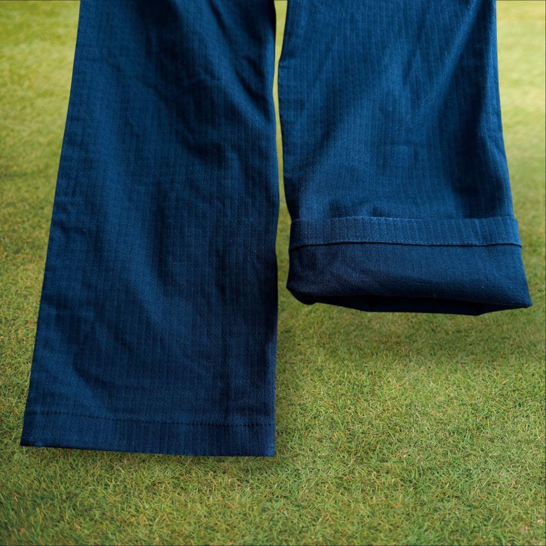 現行モデル　パーリーゲイツ　パンツ　黒　ブラック　S〜M相当　コットン素材　3