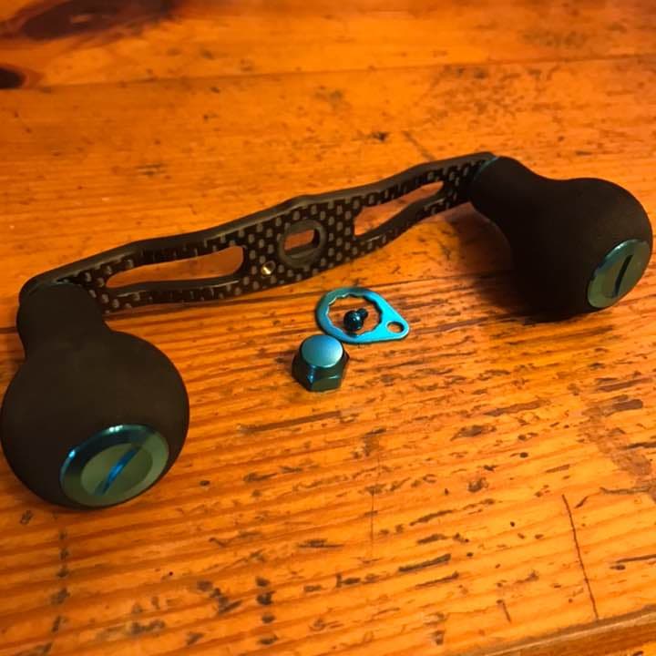 ☆新品未使用☆レイズスタジオ☆シマノ用カスタムハンドルフルセット