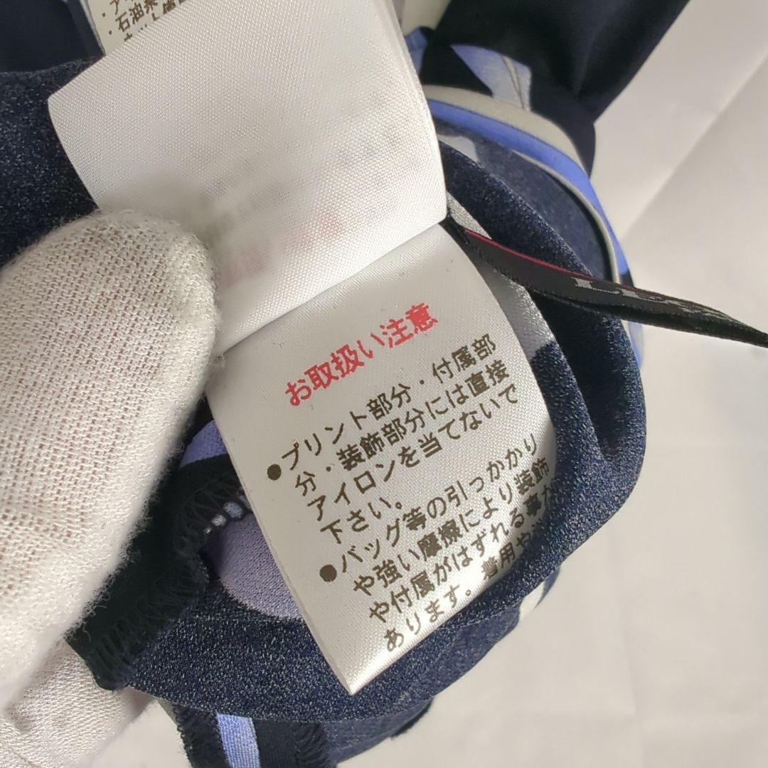 【美品】Leonard レオナール ワンピース 花柄 ブラック ブルー