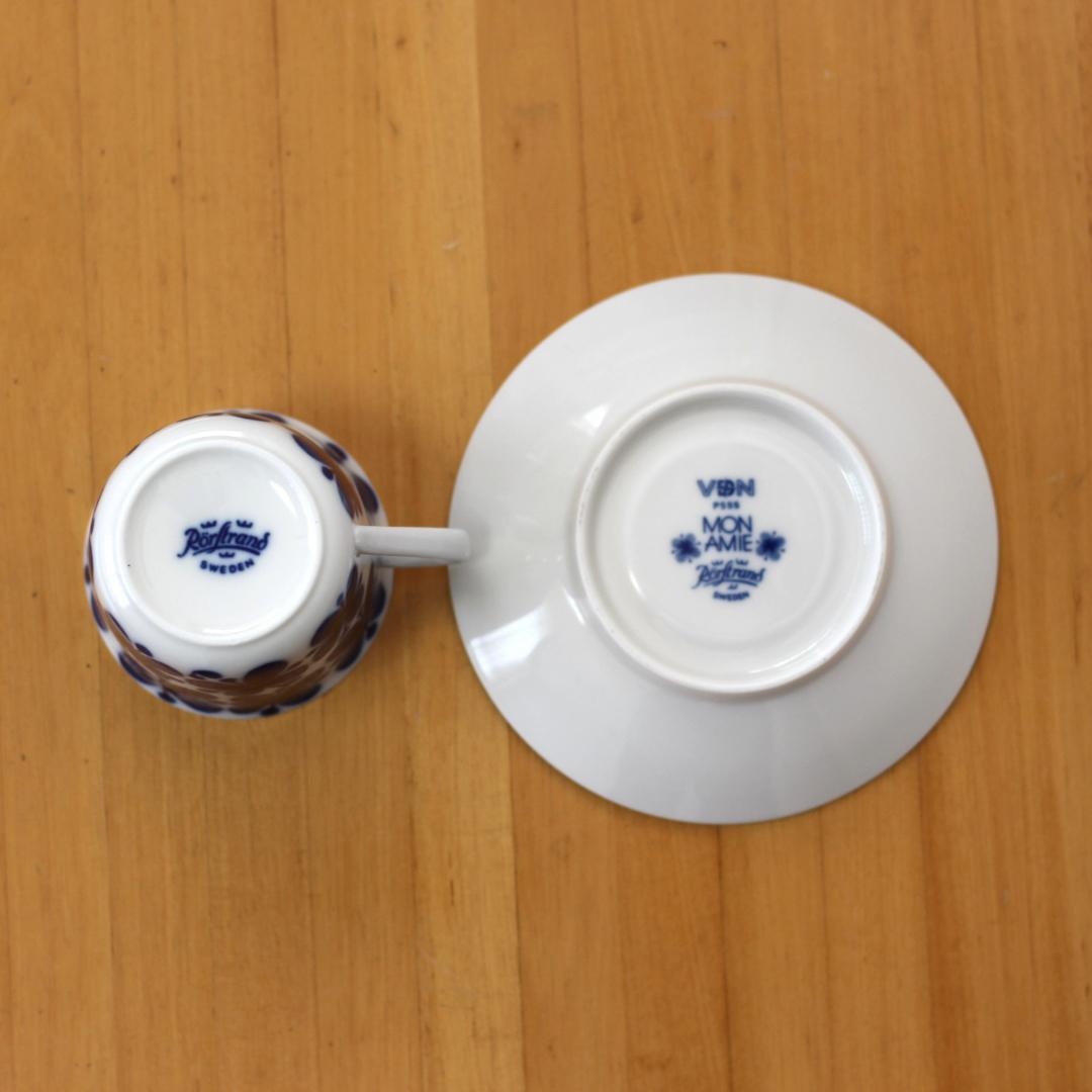 【美品・ヴィンテージ】ロールストランド　Mon Amie　コーヒーカップ02