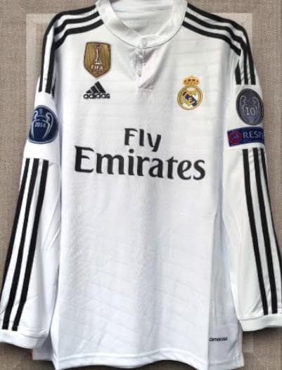 14/15 レアル・マドリード ホーム 7番 C・ロナウド 長袖 ユニフォーム