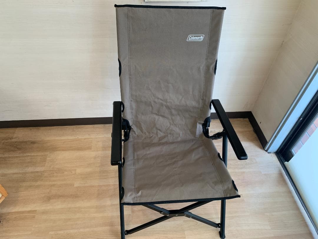 sun sun 。2脚セット。コールマン レイチェア　グレージュ　2回使用
