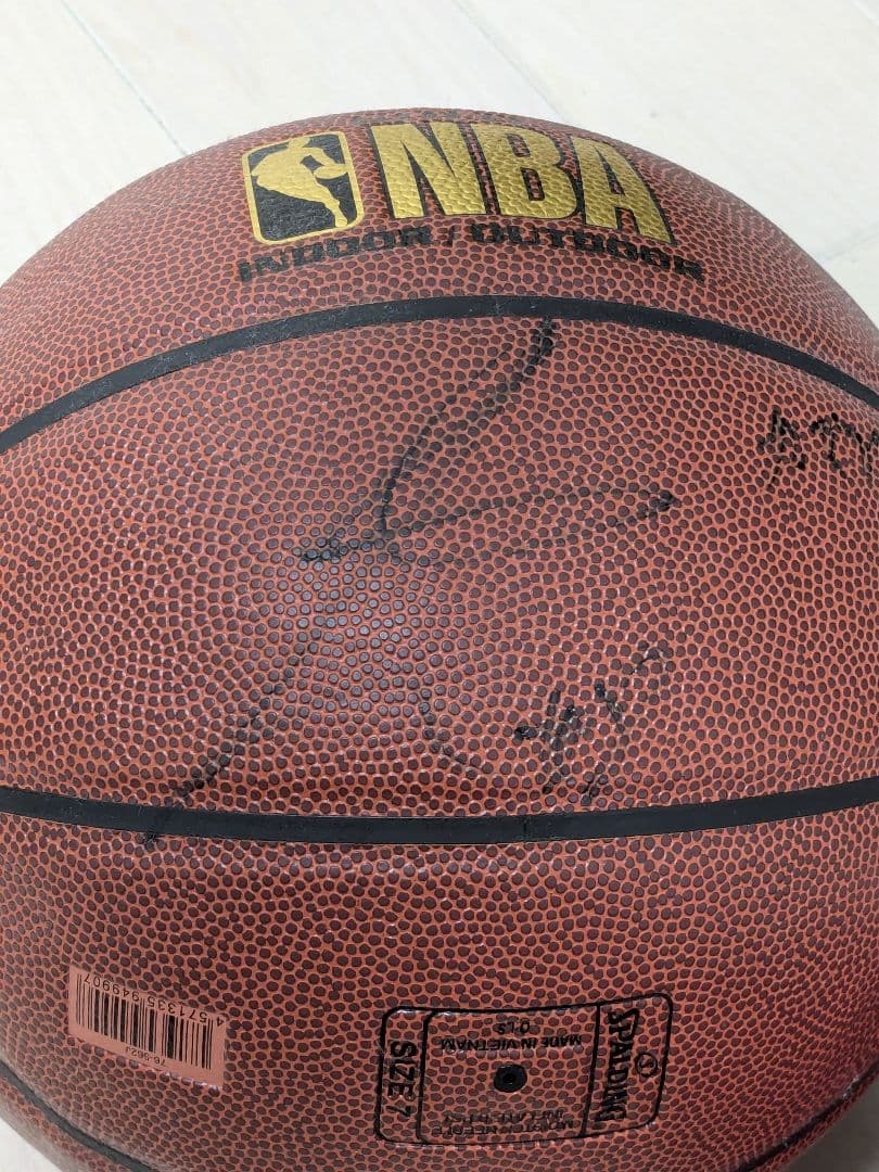 新品未使用 八村塁直筆サインボール