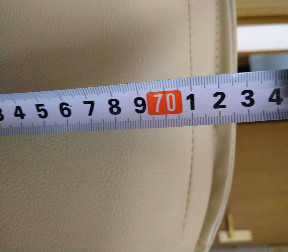 座椅子✿360°回転式クリーム色 リクライニングチェア ✿アームレスト式✿