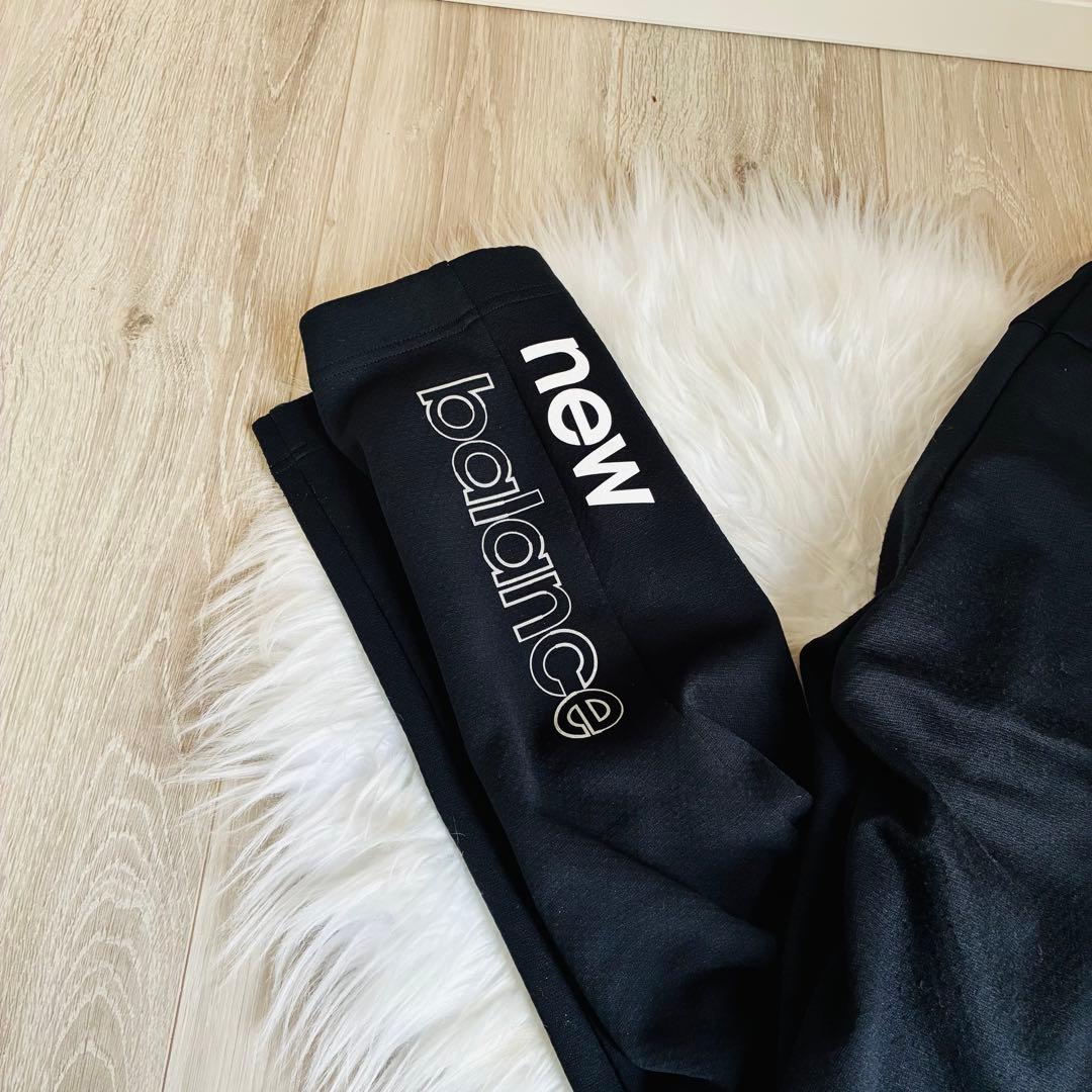 NEWBALANCE ニューバランスゴルフ　ストレッチパンツ　黒　NBロゴ