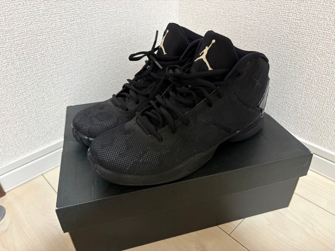新品箱付き　ジョーダンスーパーフライ 4 GS/26.5cm/ブラック/黒