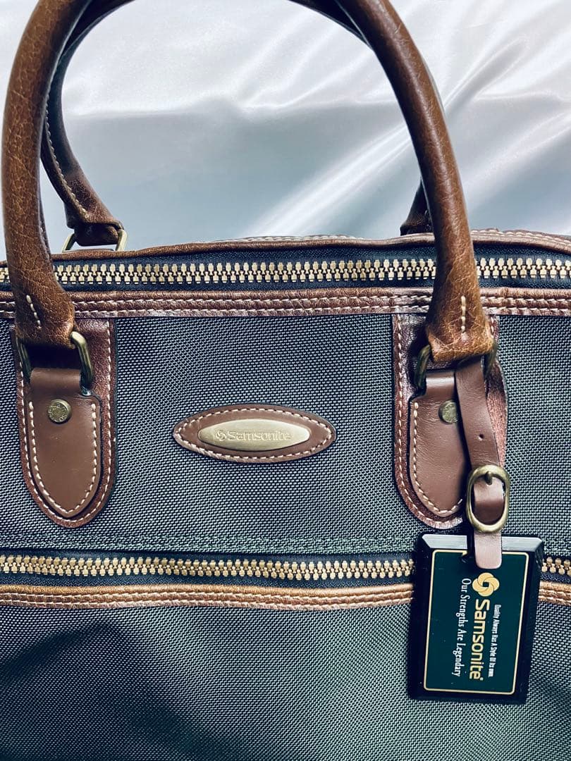 [Samsonite]ACE CO・未使用・大き目のトラベルバッグ・ショルダー可