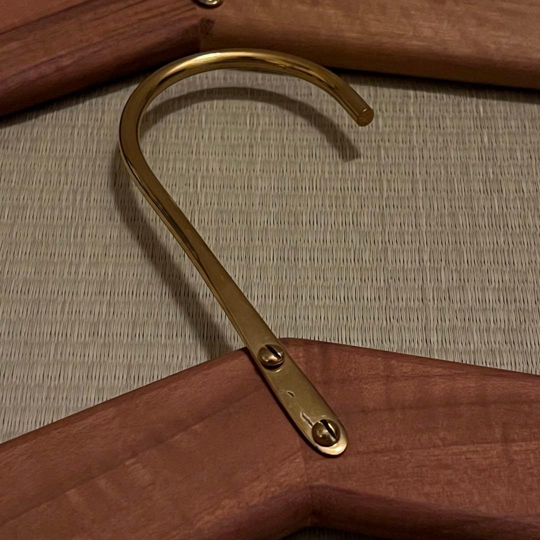 Carl Aubock ハンガー 真鍮 2本セット カールオーボック