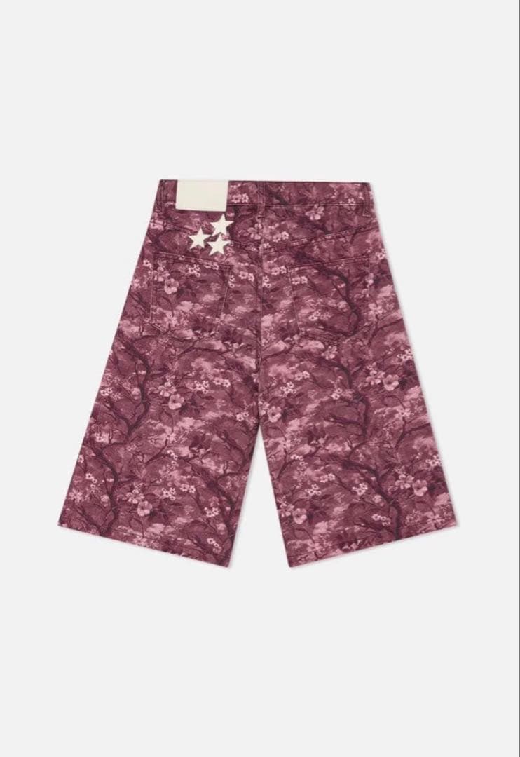 その他 scuffers RealFlowerBurgundyJumboShorts38