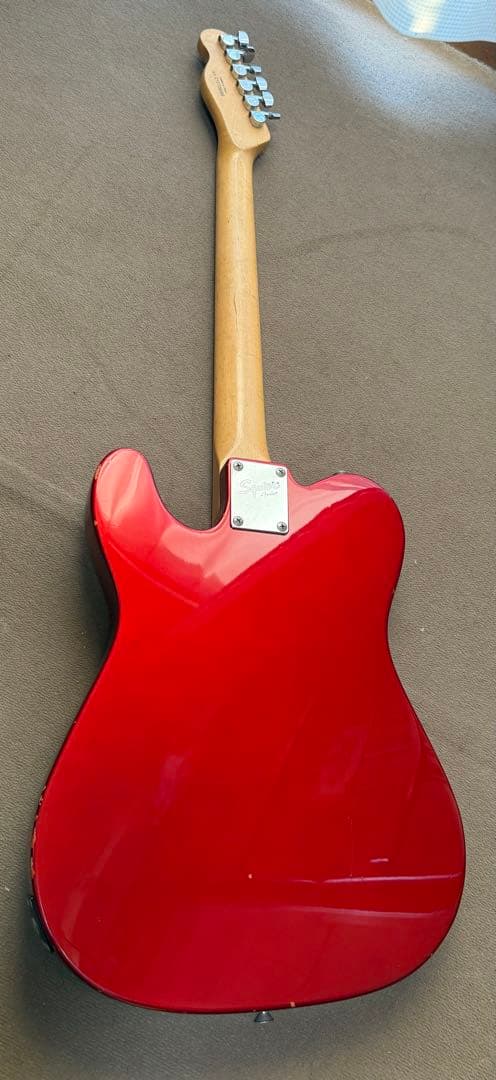 Squier by Fender Telecaster レッドカービンテージ