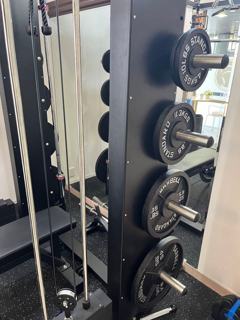 引き取り名古屋市パーソナルトレーナー必見パワーラックとベンチ